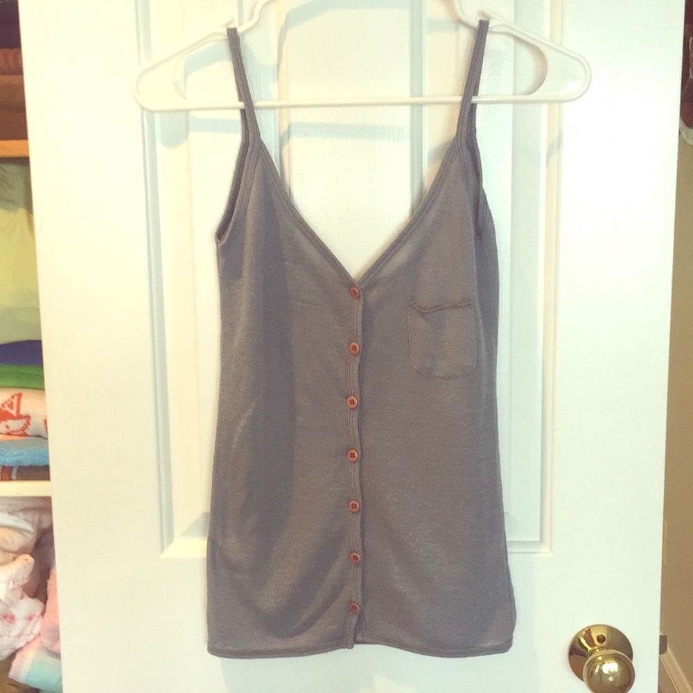 Super tiny Linen tank XXS
